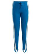 Matchesfashion.com Isabel Marant Toile - Doriann Stripe Trimmed Track Pants - Womens - Blue