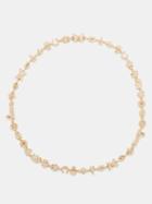Sydney Evan - 15th Anniversary Diamond & 14kt Gold Necklace - Womens - Gold Multi