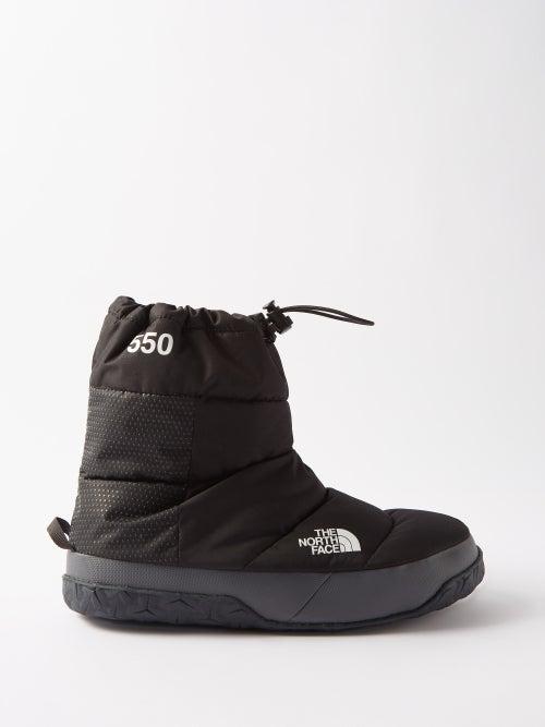 The North Face - Nuptse Apres Down Insulated Booties - Mens - Black