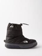 The North Face - Nuptse Apres Down Insulated Booties - Mens - Black