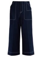 Acne Studios Texel Cropped Wide-leg Jeans