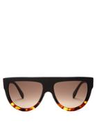 Céline Eyewear Aviator D-frame Acetate Sunglasses
