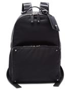 Matchesfashion.com Valentino - Rockstud Leather Trimmed Nylon Backpack - Mens - Black