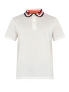 Paul Smith Striped-collar Cotton Polo Shirt