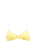 Matchesfashion.com Solid & Striped - The Brigitte Rope-strap Bikini Top - Womens - Yellow
