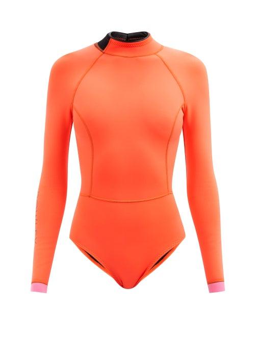 Cynthia Rowley - Orange Crush 0.5mm Neoprene Wetsuit - Womens - Orange
