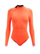 Cynthia Rowley - Orange Crush 0.5mm Neoprene Wetsuit - Womens - Orange