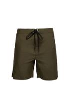 Matchesfashion.com Solid & Striped - The Longboard Swim Shorts - Mens - Green