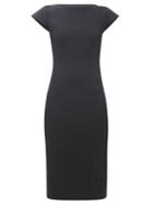 Matchesfashion.com Rick Owens Drkshdw - Easy Sarah Open-back Cotton-blend Midi Dress - Womens - Black