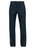 Matchesfashion.com Lemaire - High-rise Single-pleat Denim Jeans - Mens - Blue Multi