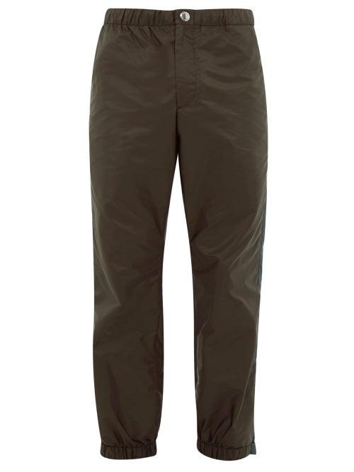 Matchesfashion.com Prada - Drawstring Waist Nylon Track Pants - Mens - Multi