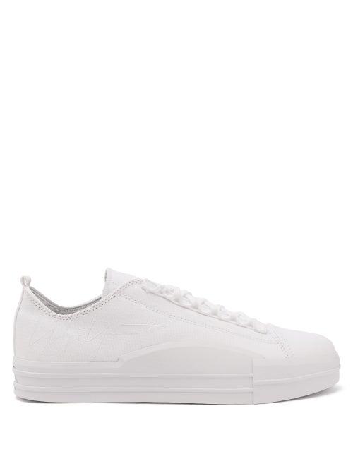 Matchesfashion.com Y-3 - Yuben Canvas Trainers - Mens - White