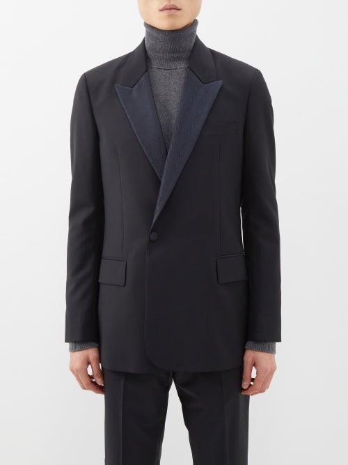 Paul Smith - Single-breasted Wool-blend Blazer - Mens - Black