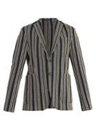 The Gigi Angie Striped Cotton Blazer