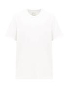 Matchesfashion.com Les Tien - Heavyweight Cotton Jersey T Shirt - Womens - Ivory