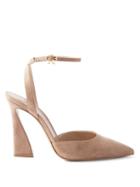 Gianvito Rossi - Aura 105 Suede Pumps - Womens - Beige