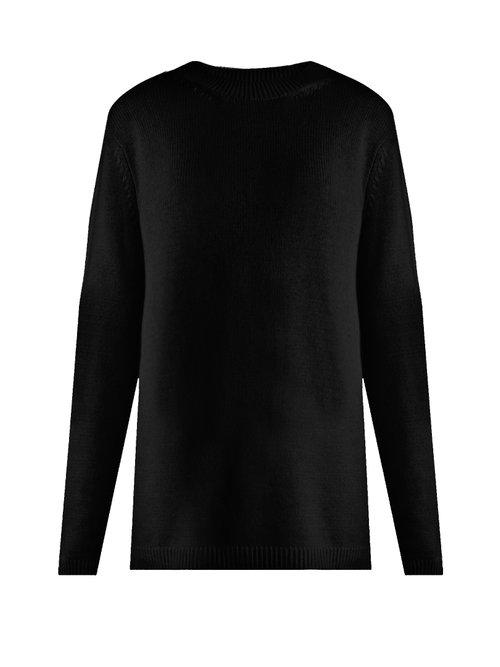Matchesfashion.com Raey - Loose Fit Cashmere Sweater - Womens - Black