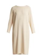 Matchesfashion.com The Row - Larina Crepe Tunic Dress - Womens - Cream