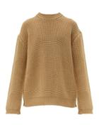 Matchesfashion.com Bottega Veneta - Chunky Gauge Wool Sweater - Mens - Camel