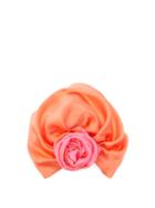 Matchesfashion.com Julia Clancey - Reversible Silk Turban Hat - Womens - Pink