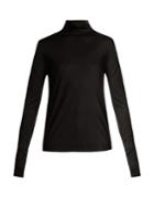 Joseph Silk-jersey Roll-neck Sweater