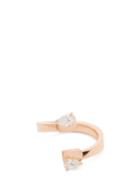 Matchesfashion.com Repossi - Serti Carrs Alterns Diamond 18kt Rose-gold Ring - Womens - Rose Gold