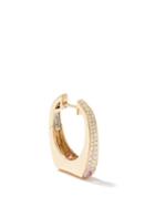 Rainbow K - Grace Diamond, Sapphire & 14kt Gold Single Earring - Womens - Gold Multi