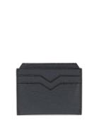 Matchesfashion.com Valextra - Grained-leather Cardholder - Mens - Navy