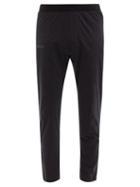 Soar - Run Logo-print Technical-jersey Track Pants - Mens - Black