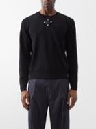 Craig Green - Rubber-tab Jersey Sweatshirt - Mens - Black