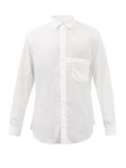 Y-3 - Patch-pocket Poplin Shirt - Mens - White
