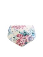 Matchesfashion.com Ephemera - Bloom Floral Print Bikini Briefs - Womens - Blue Print