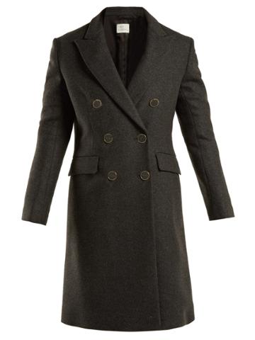 Hillier Bartley Double-breasted Wool-blend Coat