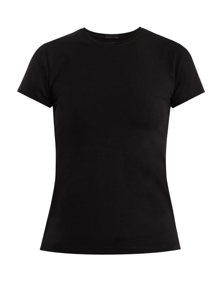 Atm Round-neck Cotton T-shirt