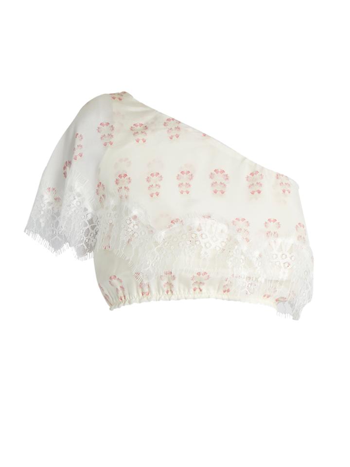 Athena Procopiou Summer Morning Silk Top