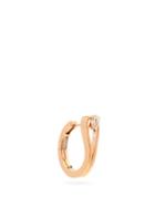 Matchesfashion.com Repossi - Serti Invers Diamond & 18kt Gold Single Earring - Womens - Rose Gold
