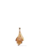 Dezso - Garnet, Quartz & 18kt Rose-gold Shell Charm - Womens - Orange Multi