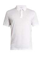 Matchesfashion.com Sunspel - Cotton Jersey Polo Shirt - Mens - White