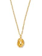Matchesfashion.com Alighieri - The Eager Traveller 24kt Gold-plated Necklace - Womens - Yellow Gold