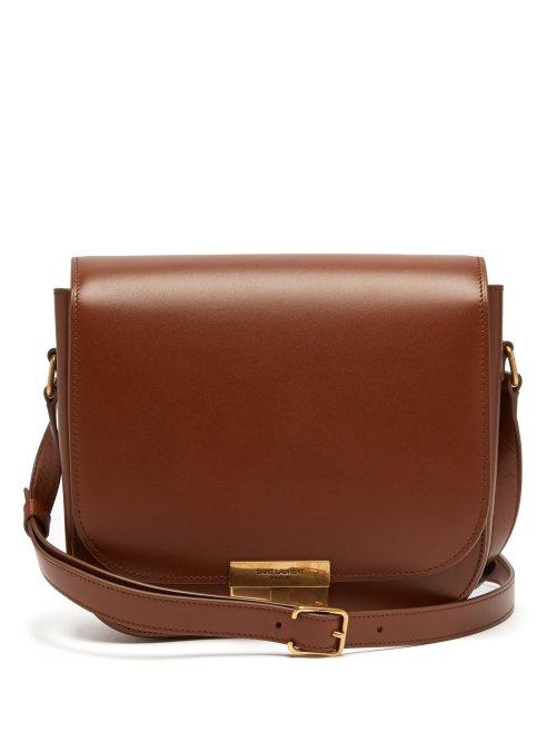 Matchesfashion.com Saint Laurent - Betty Leather Cross Body Bag - Womens - Tan