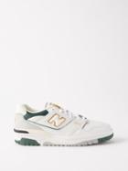 New Balance - Bb550 Leather Trainers - Mens - White Green
