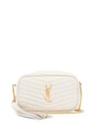 Matchesfashion.com Saint Laurent - Lou Mini Leather Cross Body Bag - Womens - White