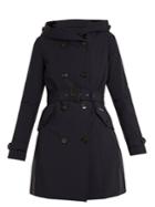 Woolrich John Rich & Bros. Double-breasted Hooded Trench Coat