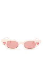 Le Specs The Heartbreaker Cat-eye Acetate Sunglasses