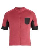 Matchesfashion.com Caf Du Cycliste - Louise Wool Blend Cycle Top - Mens - Light Pink
