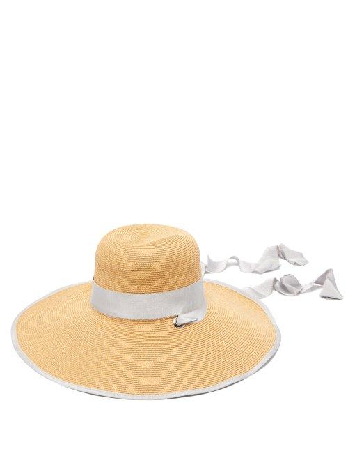 Matchesfashion.com Fil Hats - Arenal Wide Brimmed Straw Hat - Womens - Grey