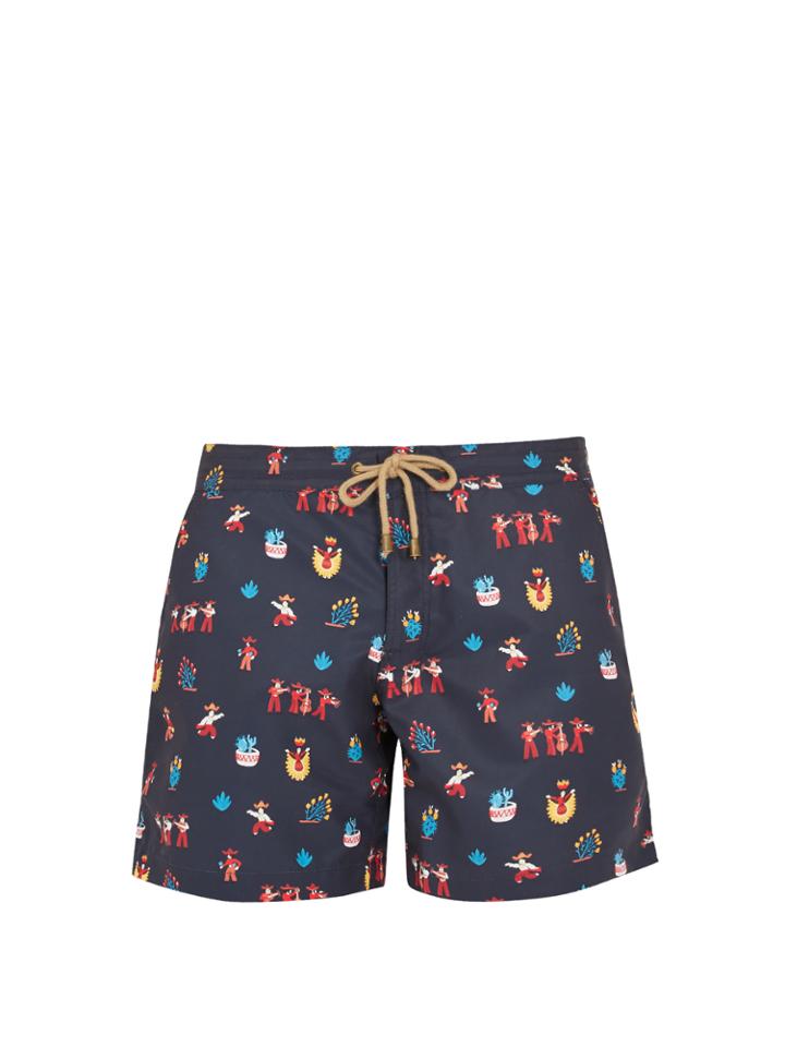 Thorsun Titan-fit Carnival-print Swim Shorts