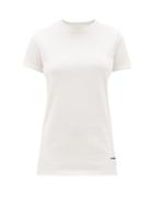 Matchesfashion.com Jil Sander - Pack Of Three Cotton T-shirts - Womens - White
