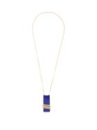 Matchesfashion.com Objet Singulier - Embellished Pendant Necklace - Womens - Blue