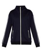 Matchesfashion.com Valentino - Logo Jacquard Track Top - Mens - Navy